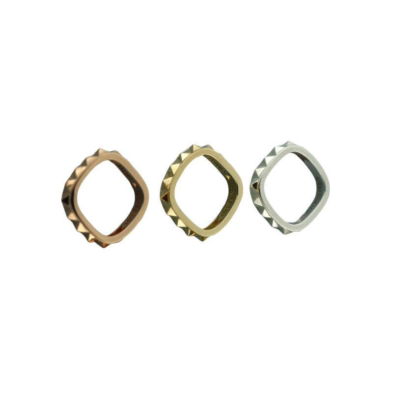 Square Stackable Rings